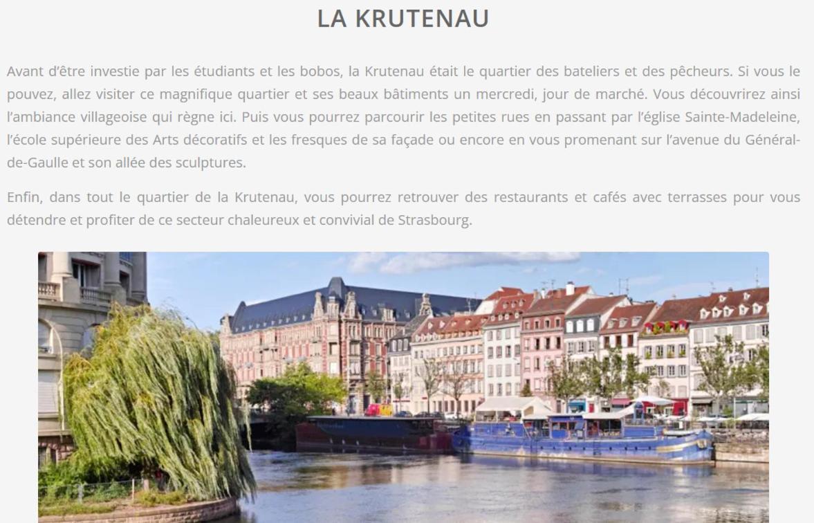 Strasbourg, Appartement Cosy Au Bord De L Eau Exterior photo